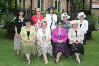 June 2010 Margaret Hawkins District Chairman with Association President Pam Byford and the Executive